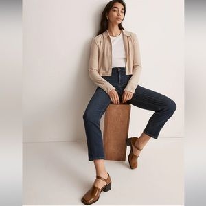 Mid-Rise Stovepipe Jeans in Dahill Wash